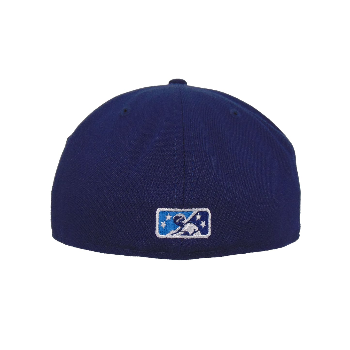 Spokane Indians Custom 59FIFTY New Era Cap chrome blue