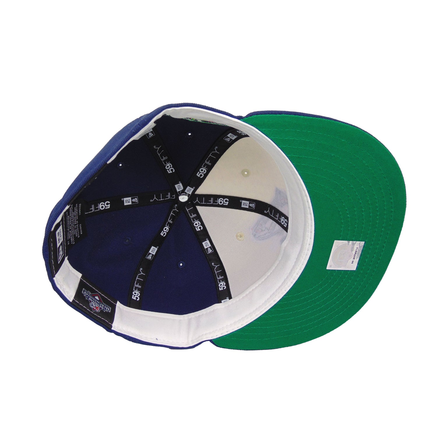 Spokane Indians Custom 59FIFTY New Era Cap chrome blue
