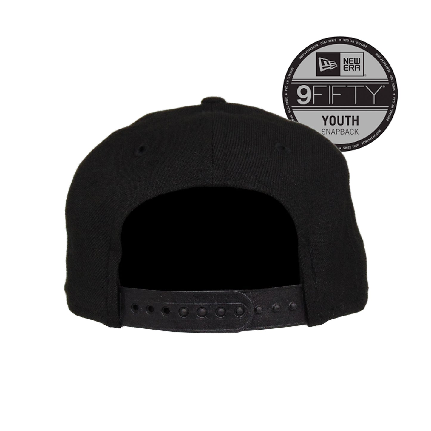 Los Angeles Lakers Custom YOUTH New Era Snapback Cap Black