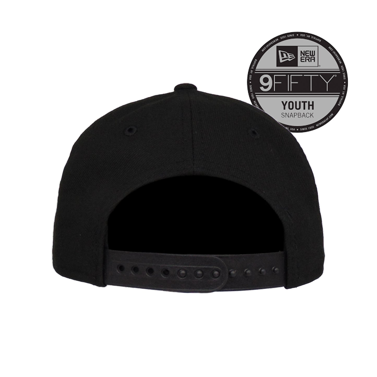 Boston Celtics Custom YOUTH New Era Snapback Cap Black
