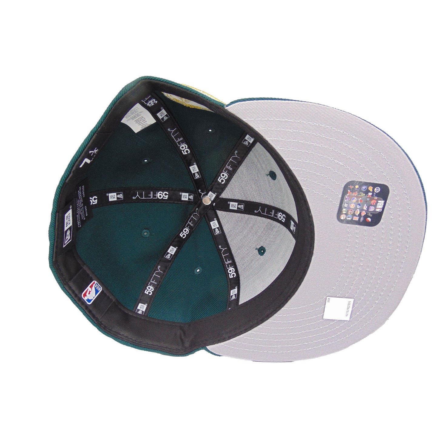Golden State Warriors Jf Custom 59FIFTY New Era Cap dark green