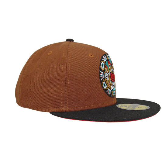 Vancouver Grizzlies Hardwood 59FIFTY New Era Cap Toasted Peanut