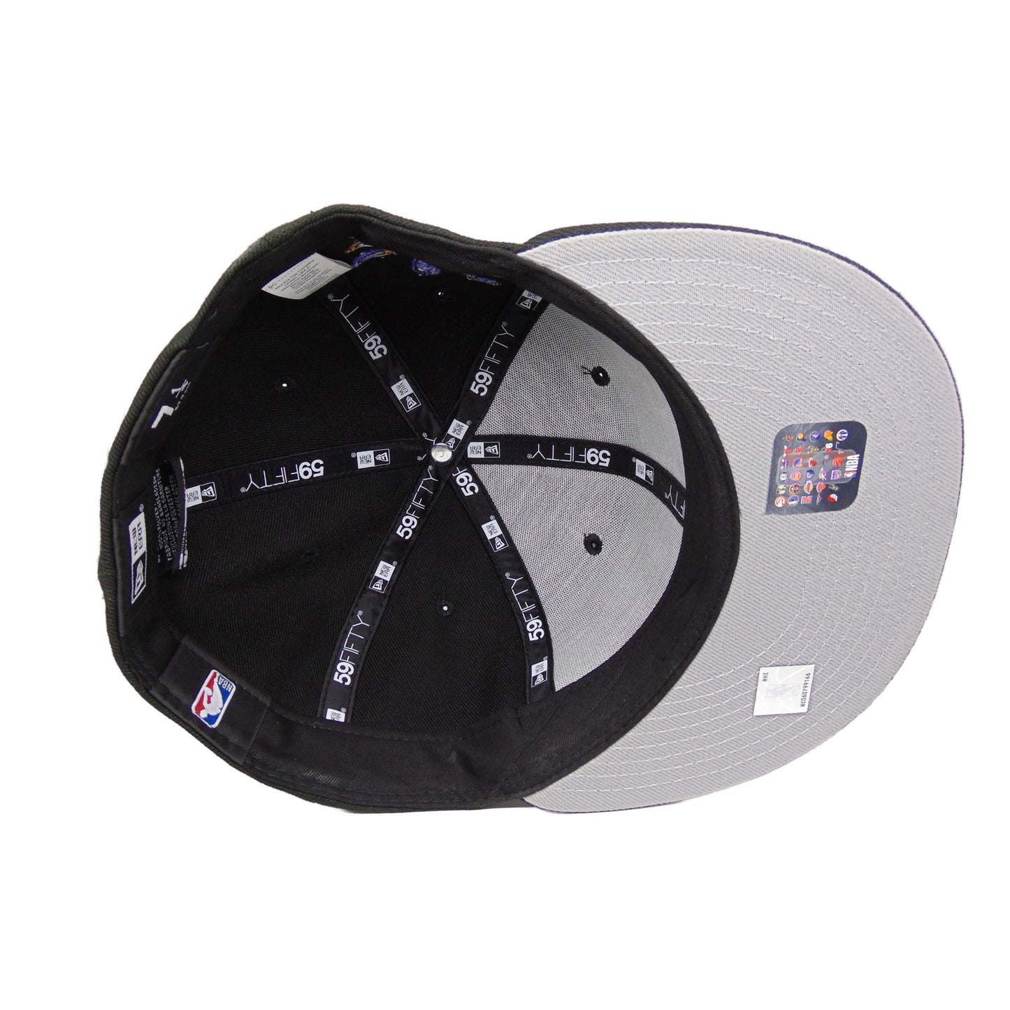 Atlanta Hawks Custom New Era 59FIFTY Cap WAKANDA black