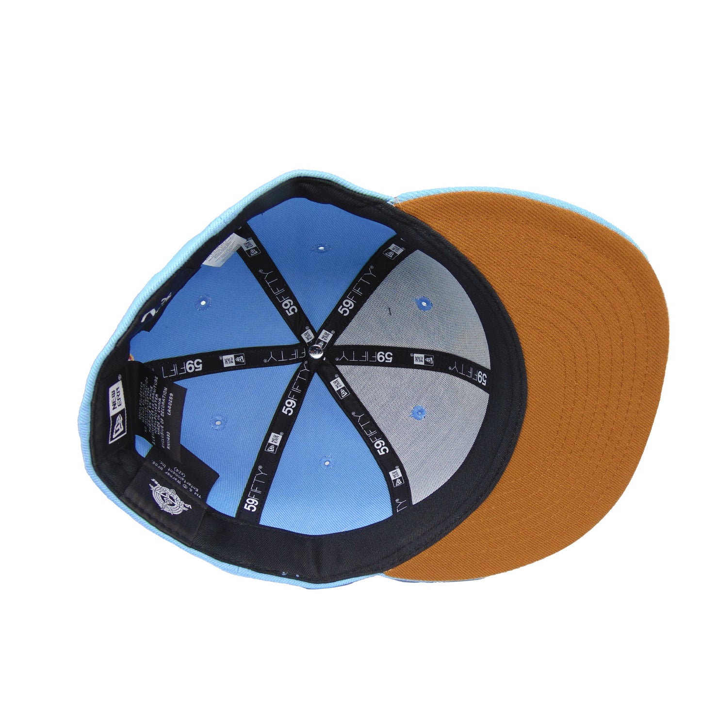 Looney Tunes Custom New Era 59FIFTY Cap TAZ Sky Blue