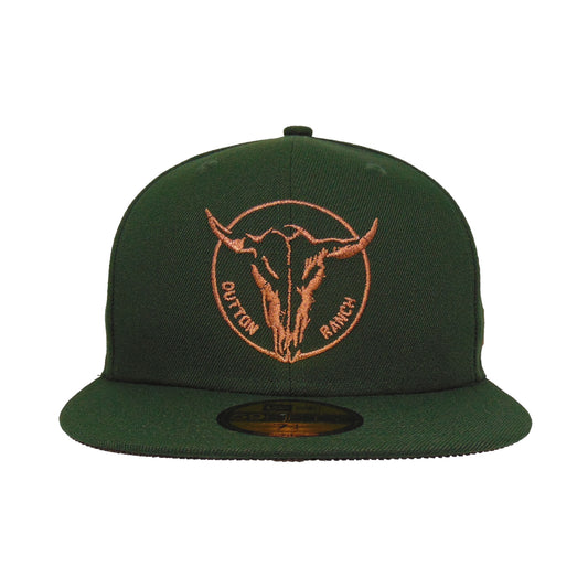 YELLOWSTONE Custom New Era 59FIFTY Dark Seaweed
