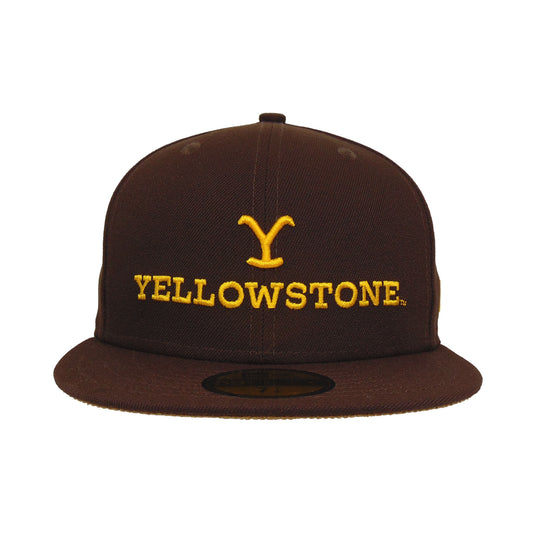 YELLOWSTONE Custom New Era 59FIFTY brown