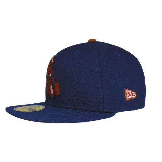 Garfield Custom New Era 59FIFTY Cap Navy Pooky navy
pink Side View