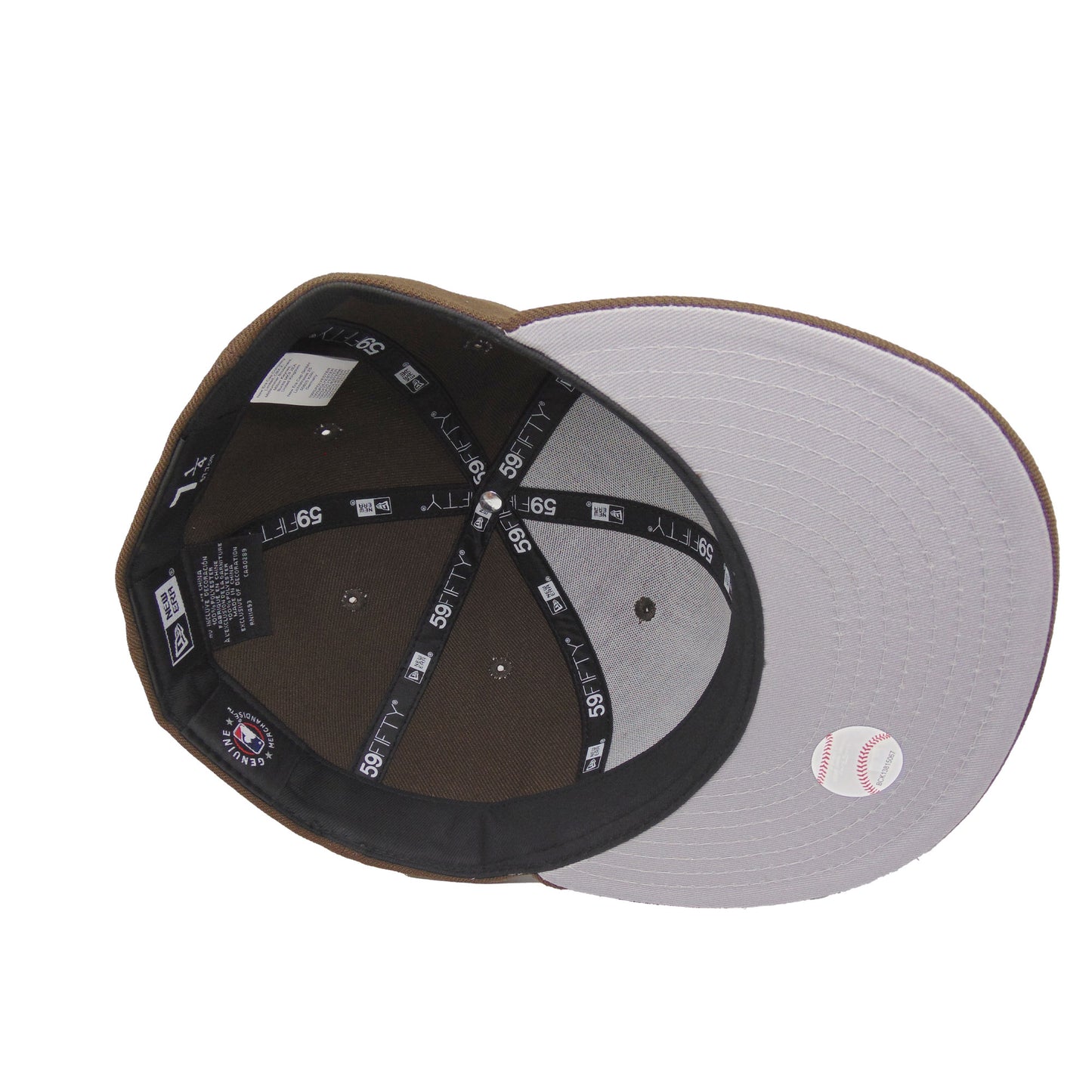 San Francisco Giants New Era Cap Brown