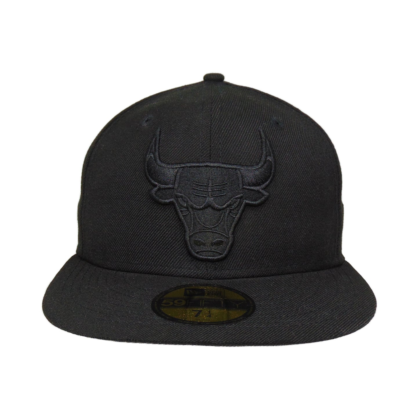 Chicago Bulls Custom New Era 59FIFTY Cap Blackout