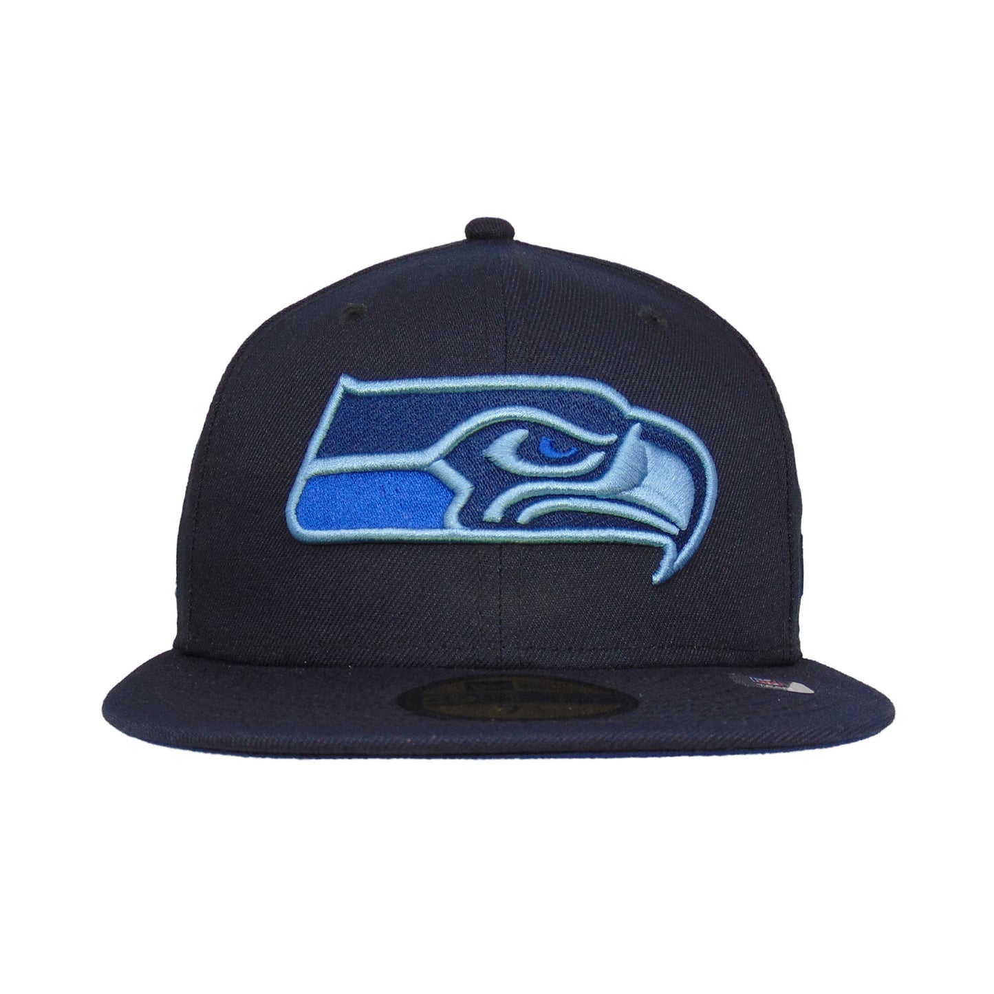 Seattle Seahawks Custom New Era 59FIFTY Cap navy 40th