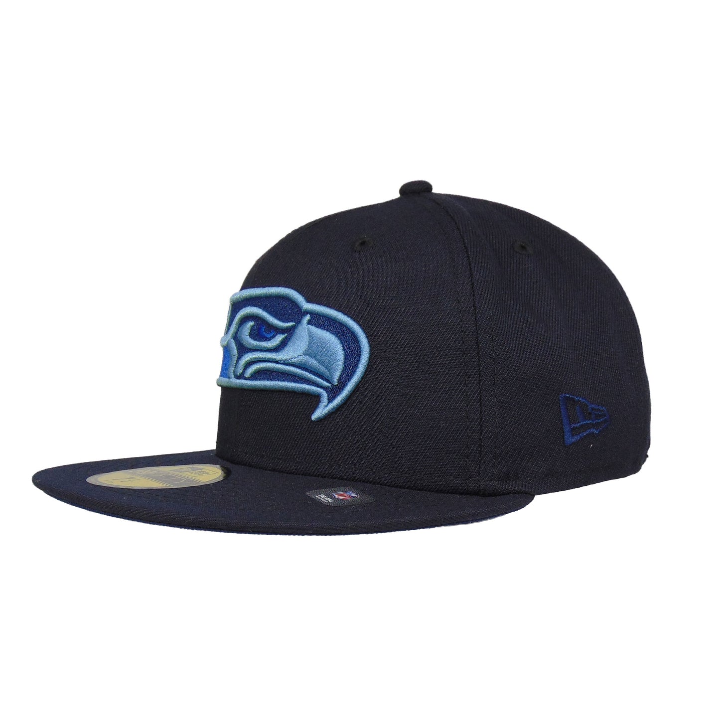Seattle Seahawks Custom New Era 59FIFTY Cap navy 40th