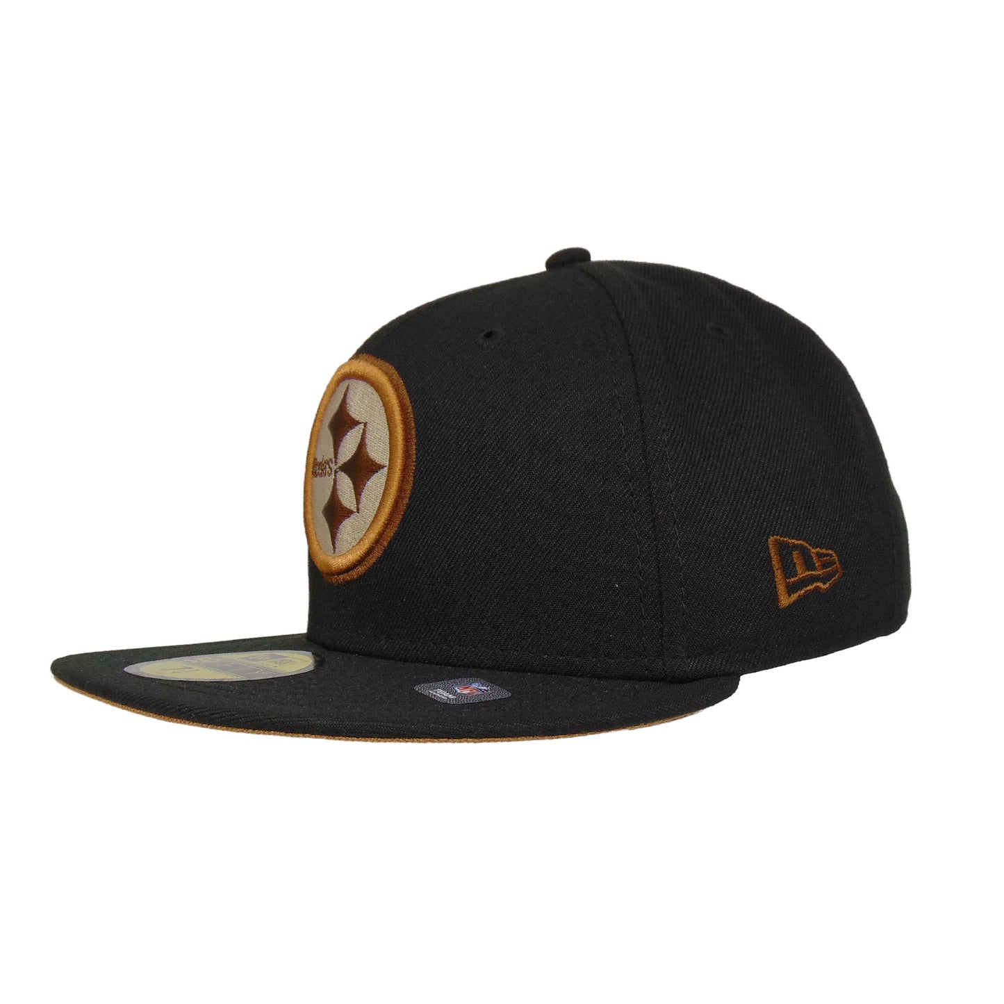 Pittsburgh Steelers Custom New Era 59FIFTY Cap black SB43
