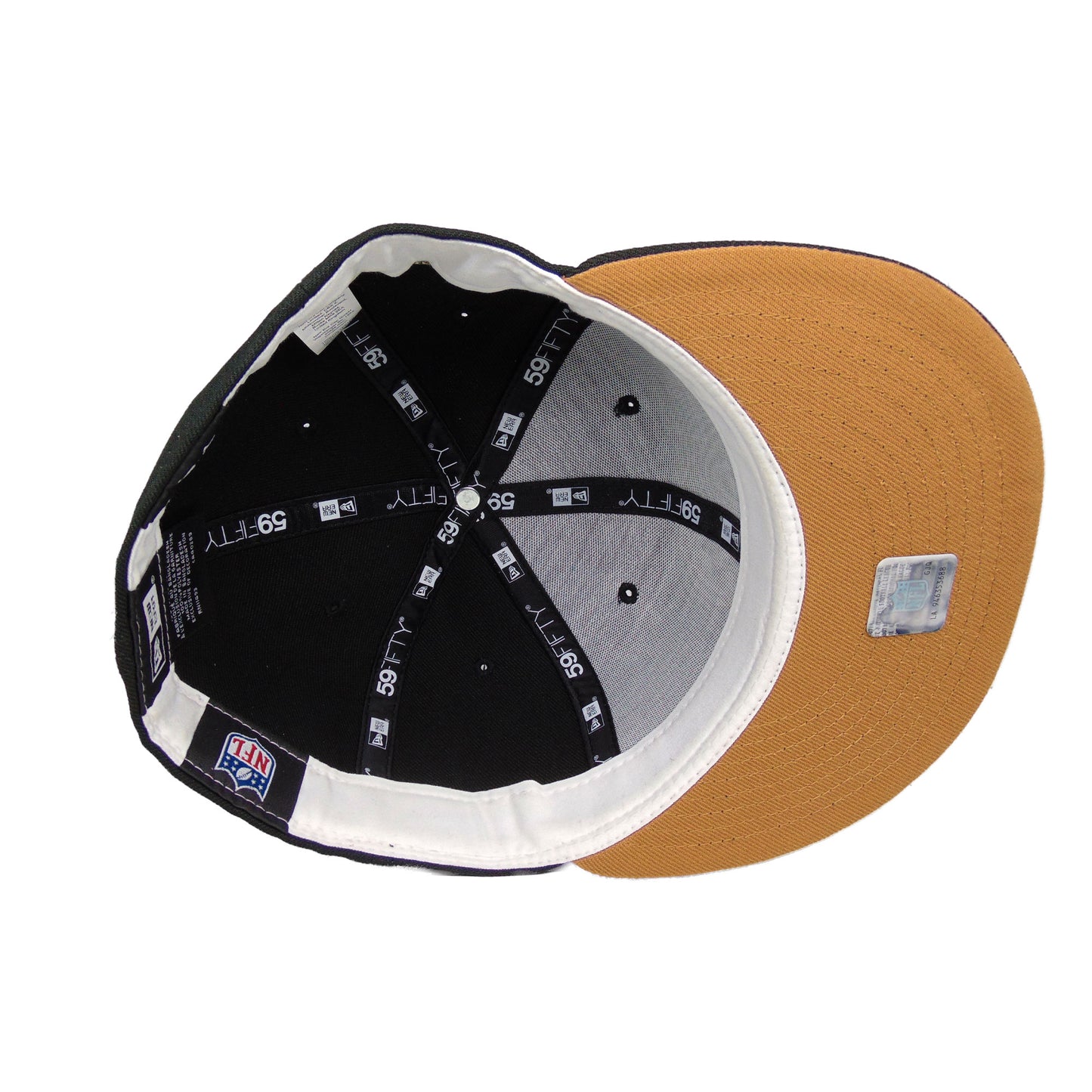Pittsburgh Steelers Custom New Era 59FIFTY Cap black SB43