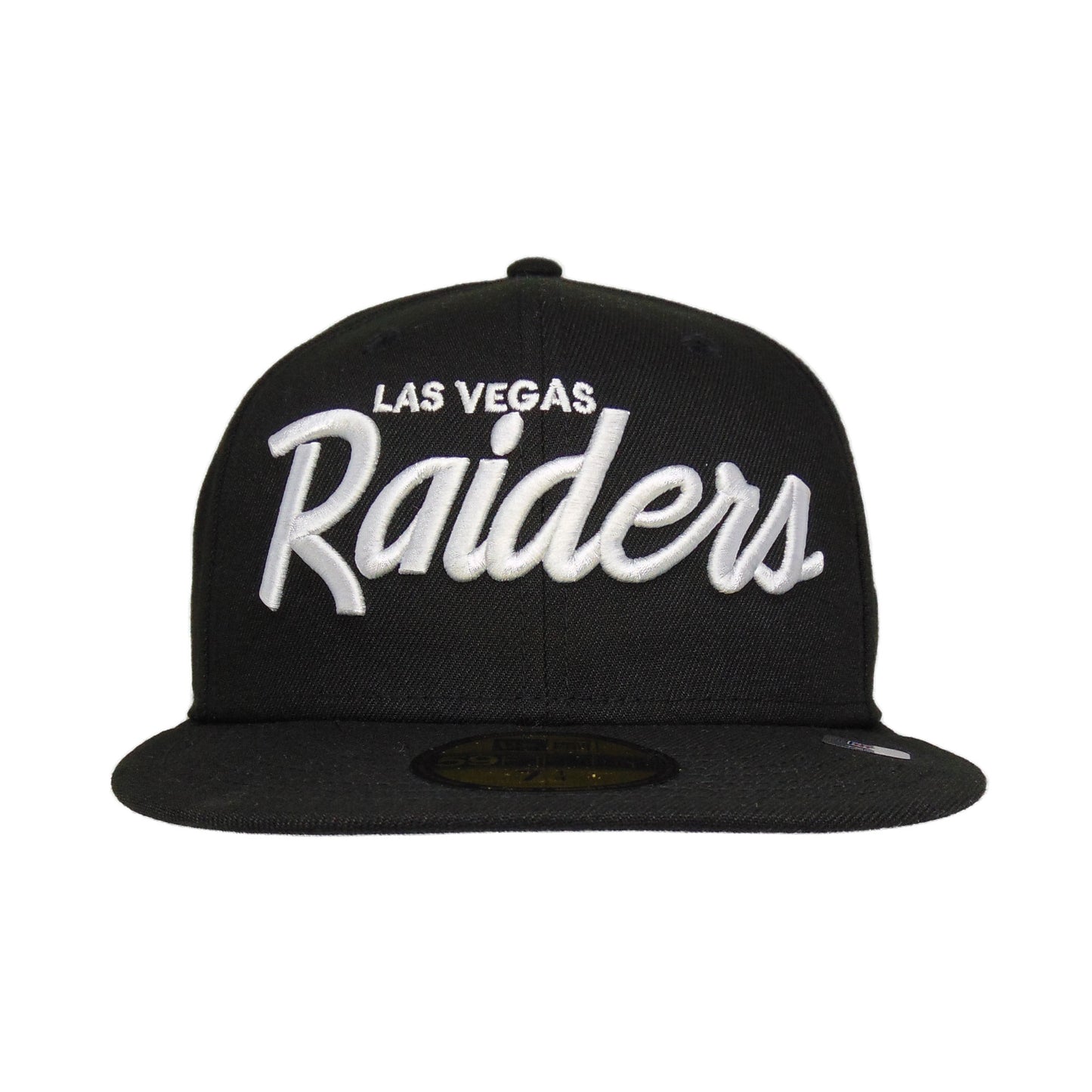 Las Vegas Raiders Custom New Era 59FIFTY Cap black