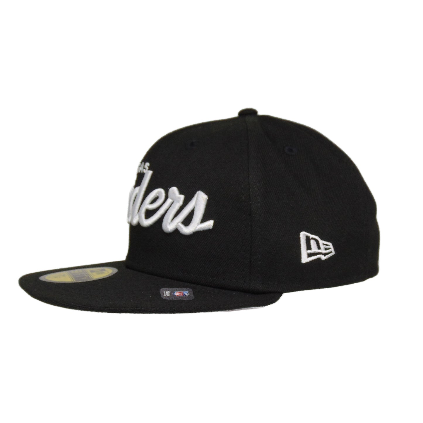 Las Vegas Raiders Custom New Era 59FIFTY Cap black