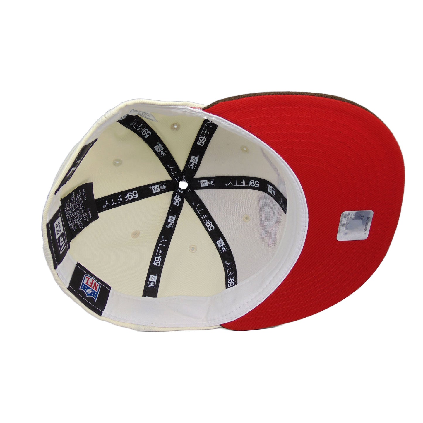 Detroit Lions Custom New Era 59FIFTY Cap Chrome