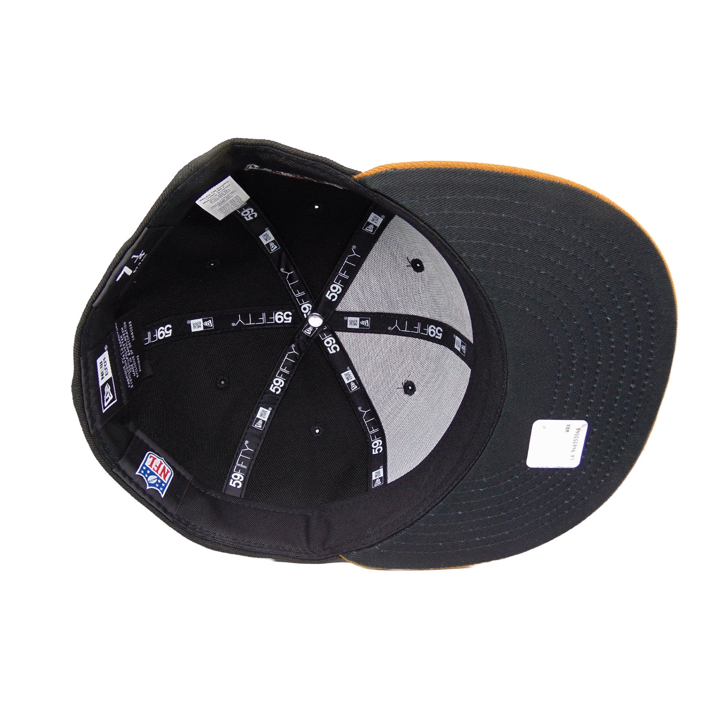 San Francisco 49ers Custom New Era 59FIFTY Cap black