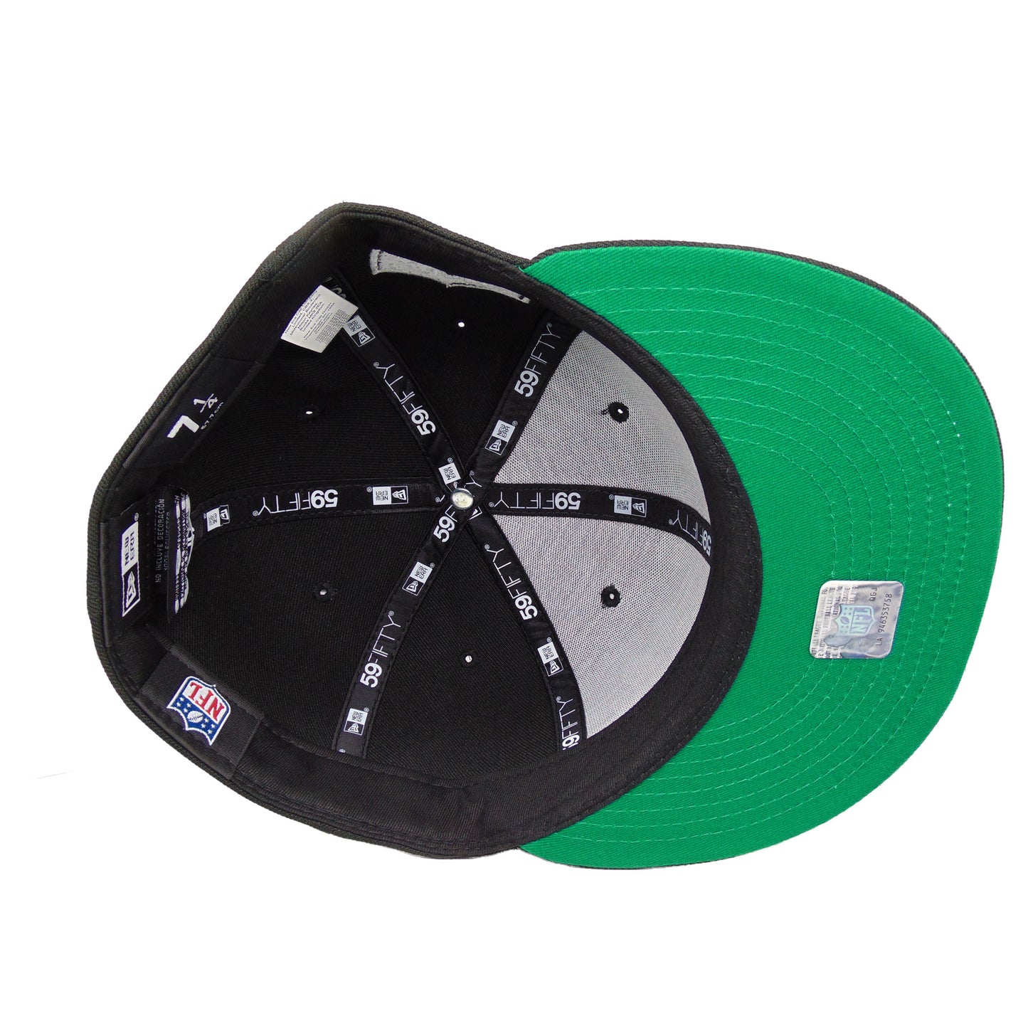 Las Vegas Raiders Custom New Era 59FIFTY Cap Big Script