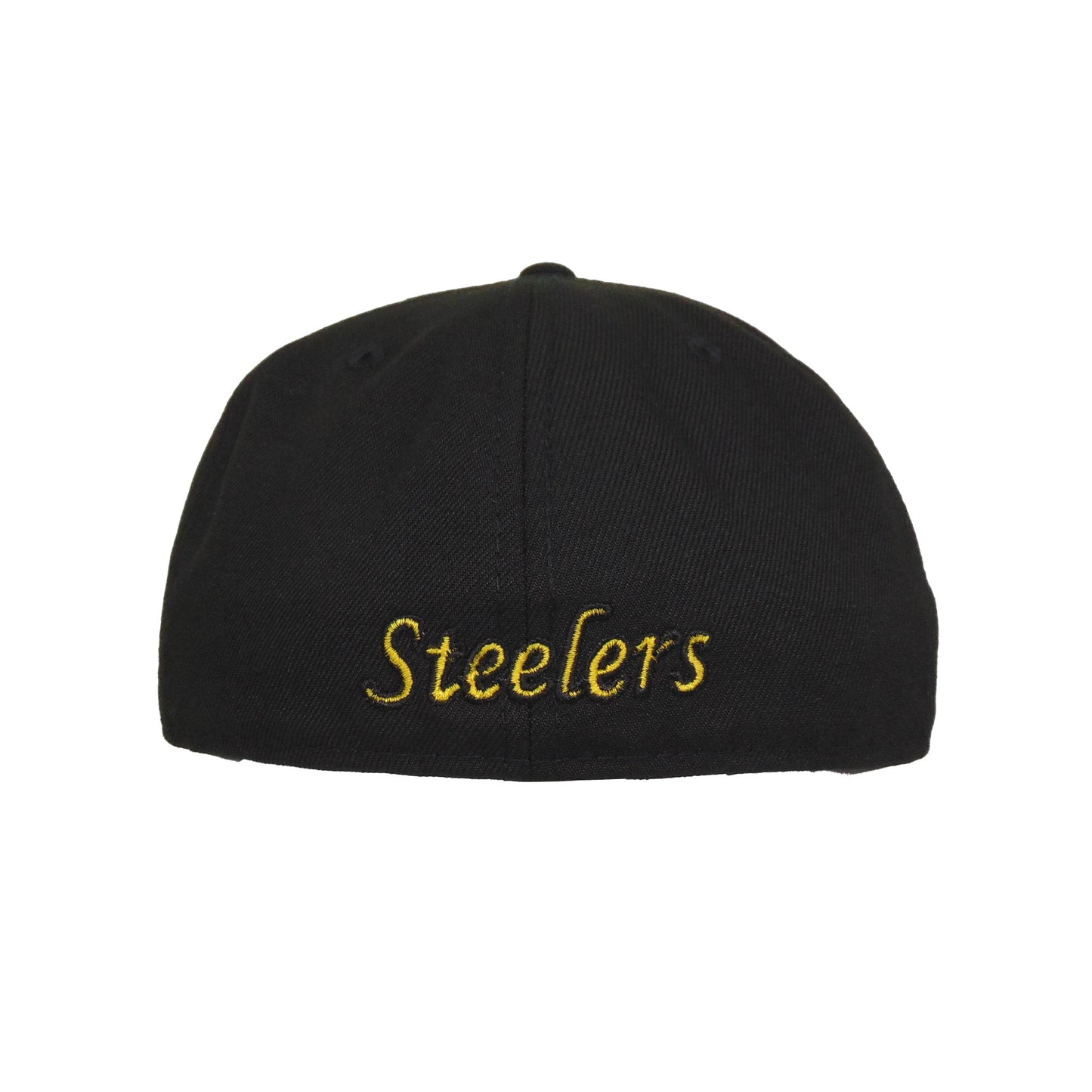 Pittsburgh Steelers Custom New Era 59FIFTY Cap Black Yellow
