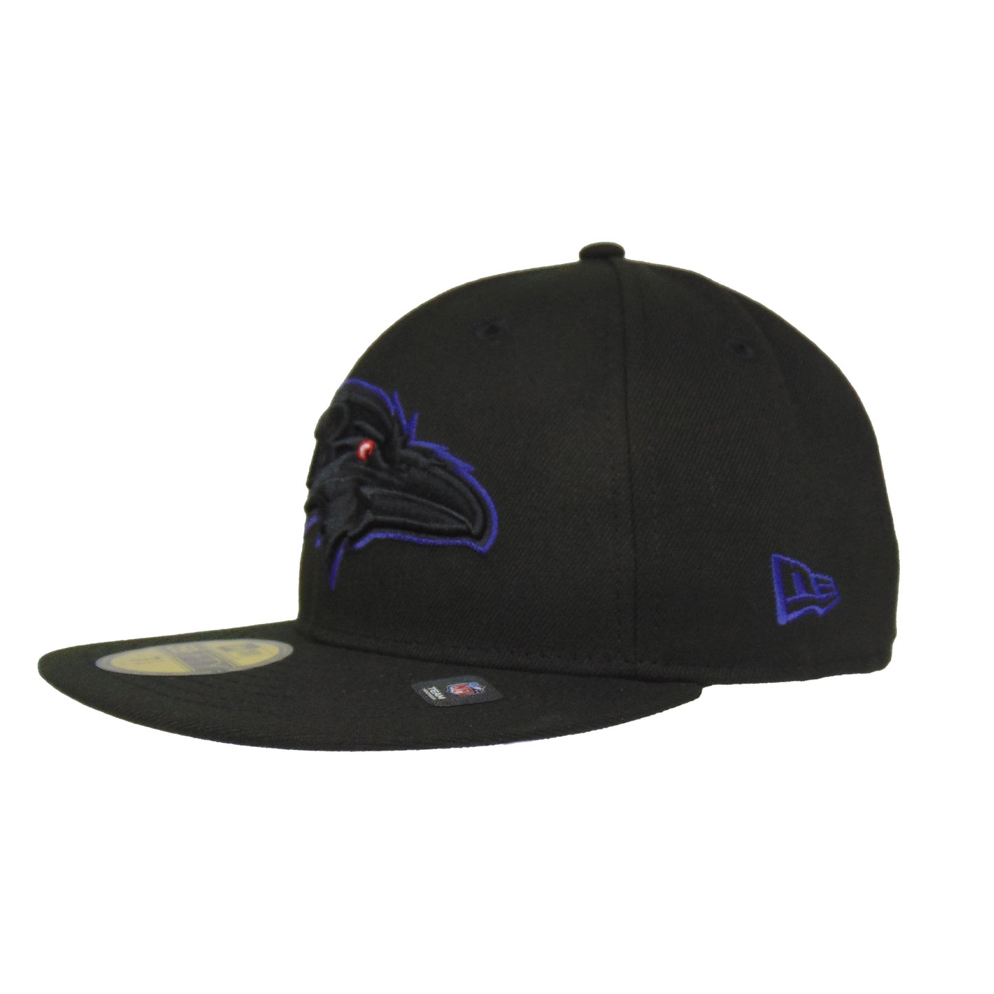 Baltimore Ravens Custom New Era Cap Black