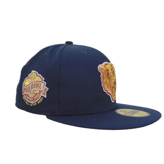 Chicago Bears Custom New Era 59FIFTY Cap Nightshift Navy