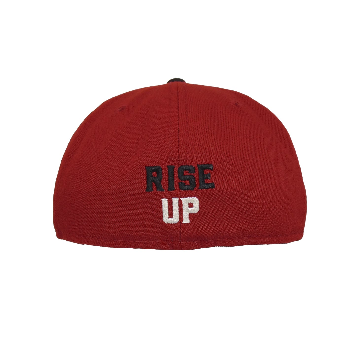 Atlanta Falcons Custom New Era 59FIFTY Cap Chrome Red