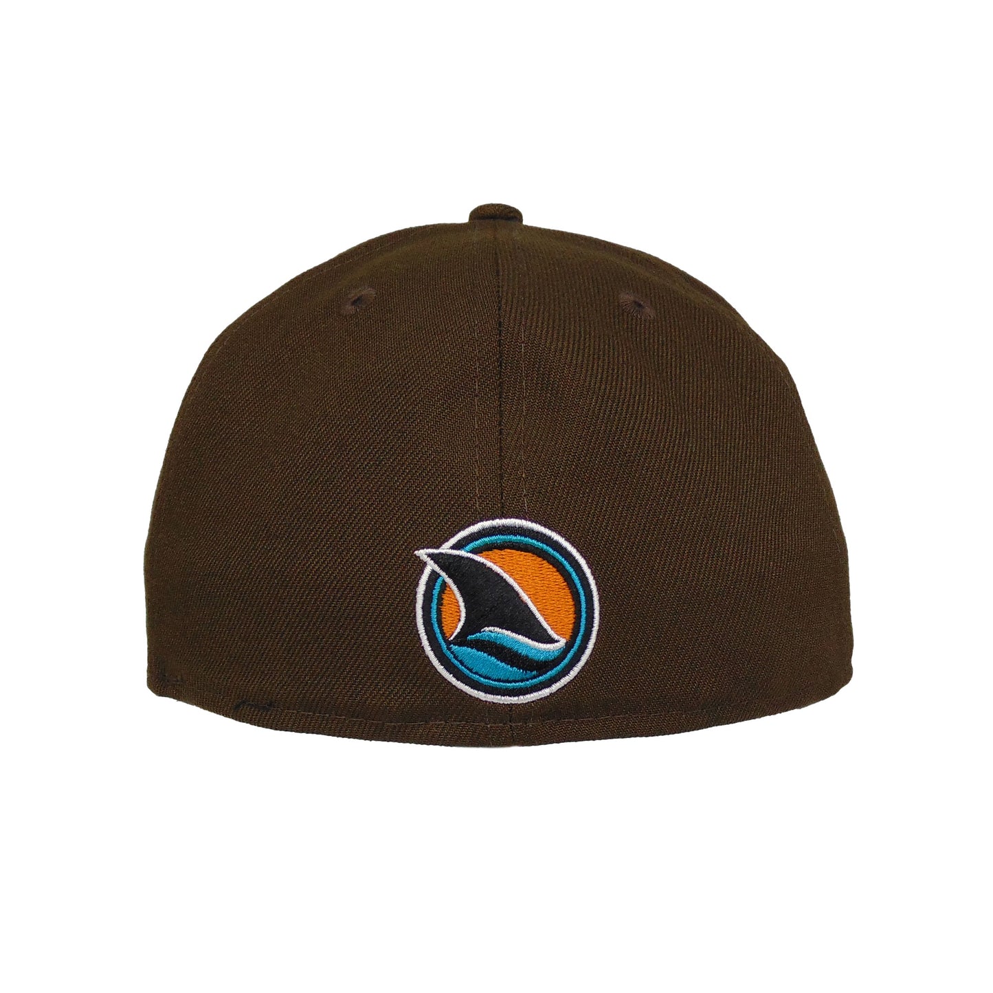 San Jose Sharks Custom New Era 59FIFTY Cap Walnut