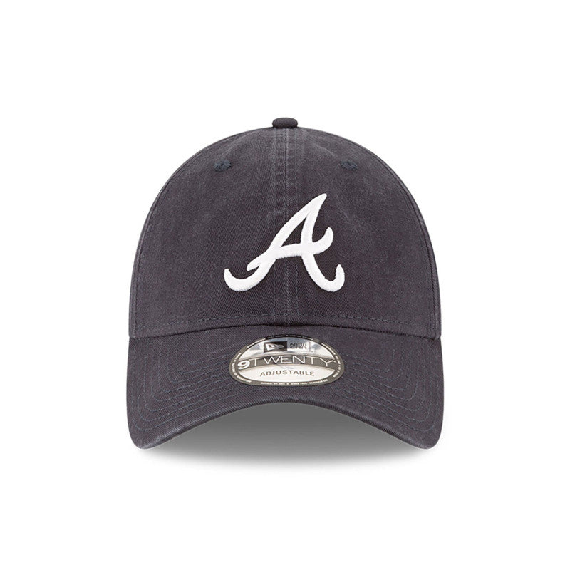 Atlanta Braves 9TWENTY Adjustable New Era Cap Navy