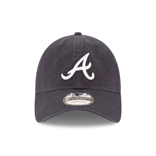 Atlanta Braves 9TWENTY Adjustable New Era Cap Navy