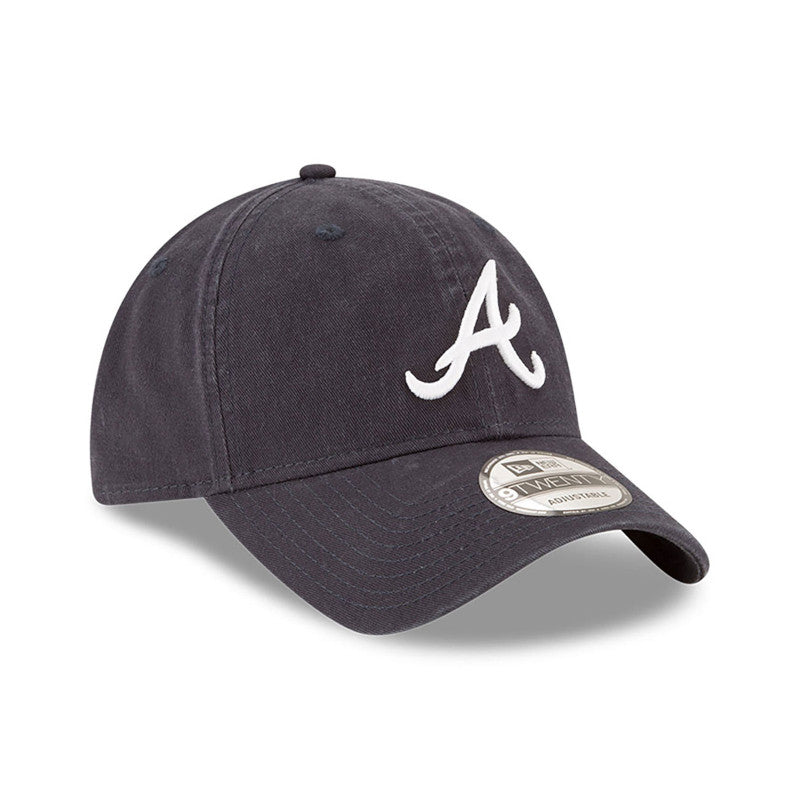 Atlanta Braves 9TWENTY Adjustable New Era Cap Navy