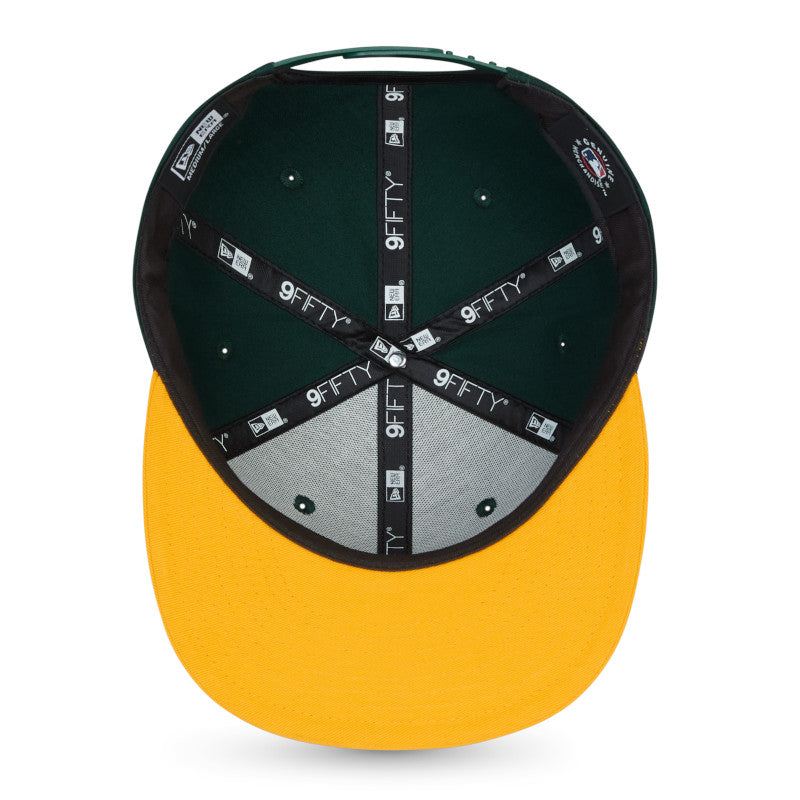 Oakland Athletics 9FIFTY New Era Snapback Cap Green Yellow