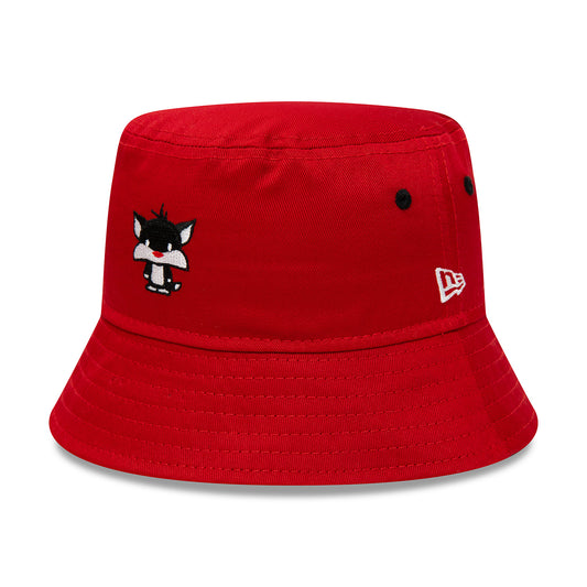 New Era Bucket Looney Tunes SYLVESTER red INFANT