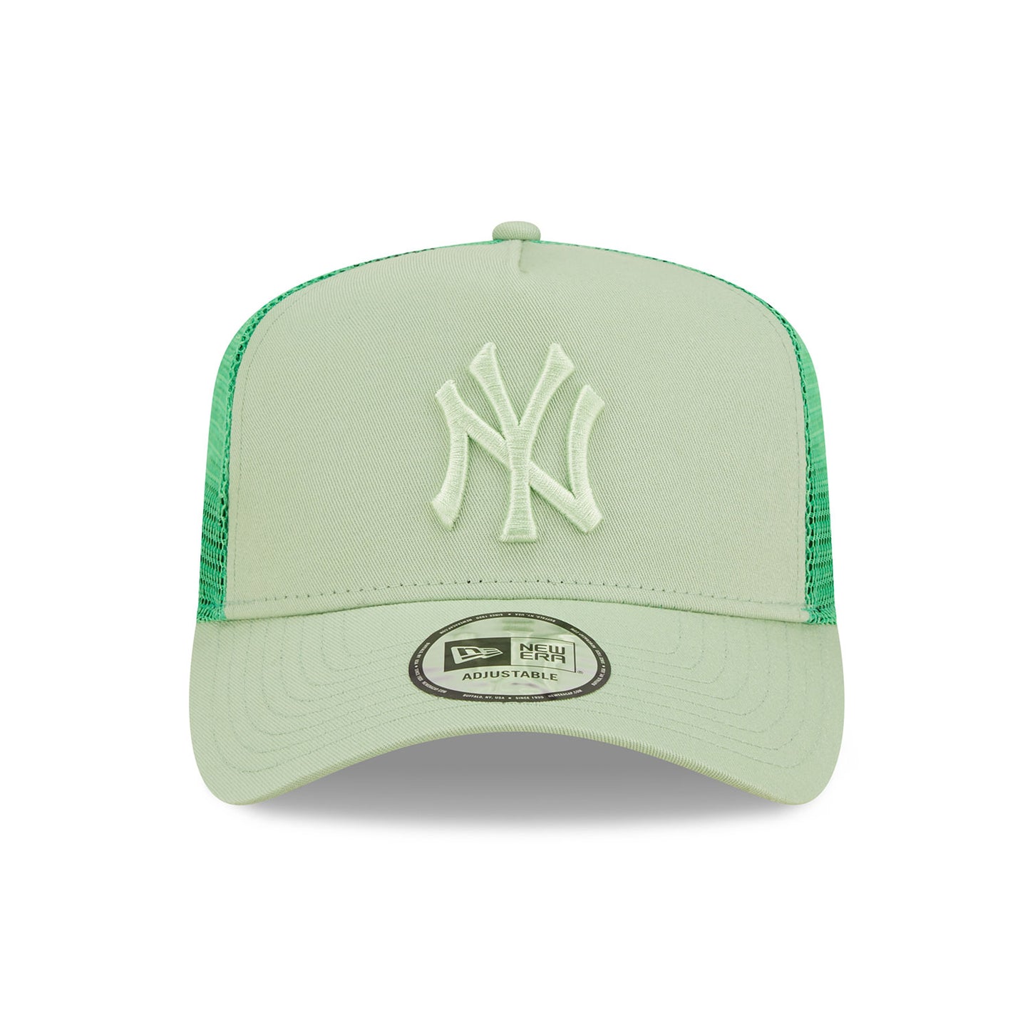 Los Angeles Dodgers New Era Trucker Cap adjustable light green