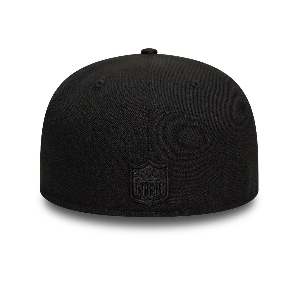 Las Vegas Raiders Custom New Era 59FIFTY Cap Blackout