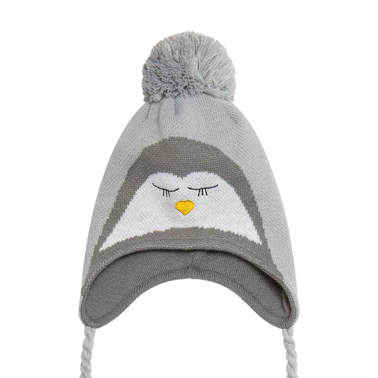 CHILD New Era Trapper Beanie Penguin
