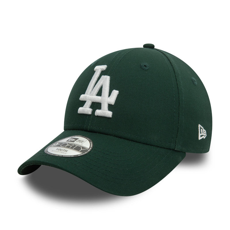 KIDS Los Angeles Dodgers New Era 9FORTY Cap dark green