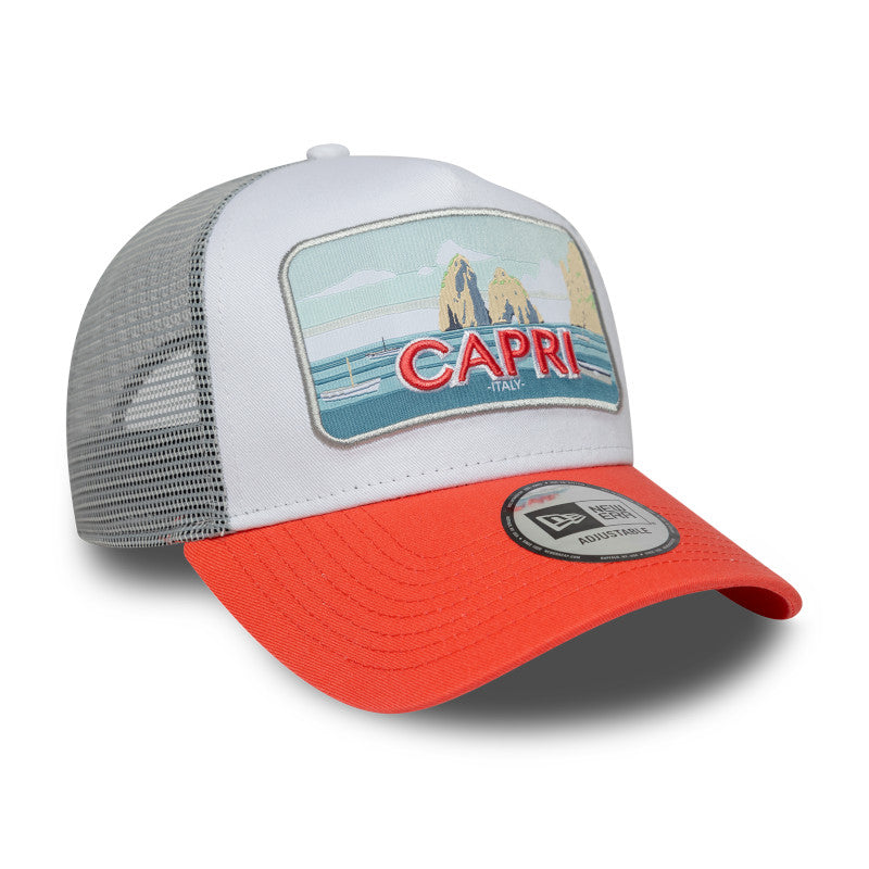 New Era License Plate Trucker Cap Adjustable Capri