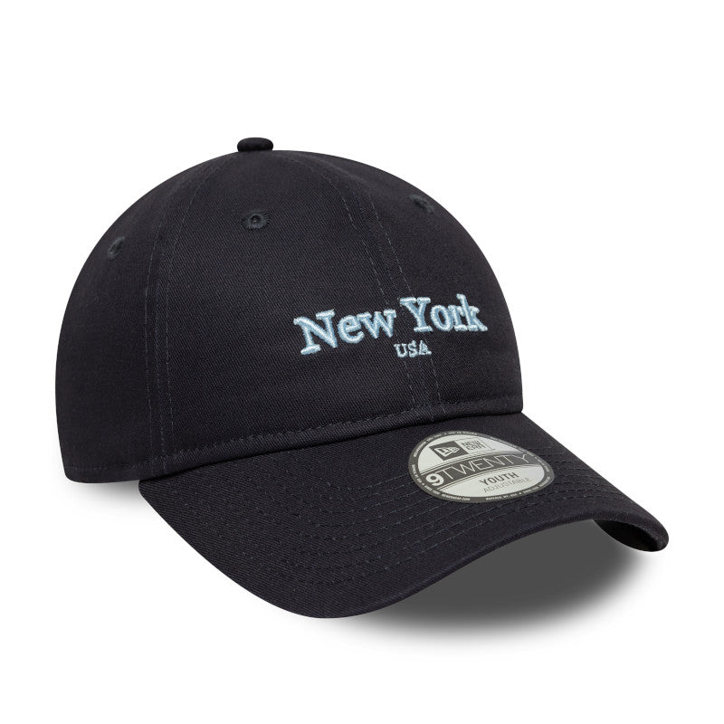 YOUTH 9TWENTY Adjustable New Era Cap New York navy
