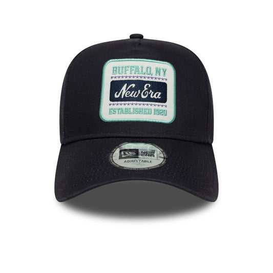 Buffalo Patch New Era E-Frame Cap adjustable Navy