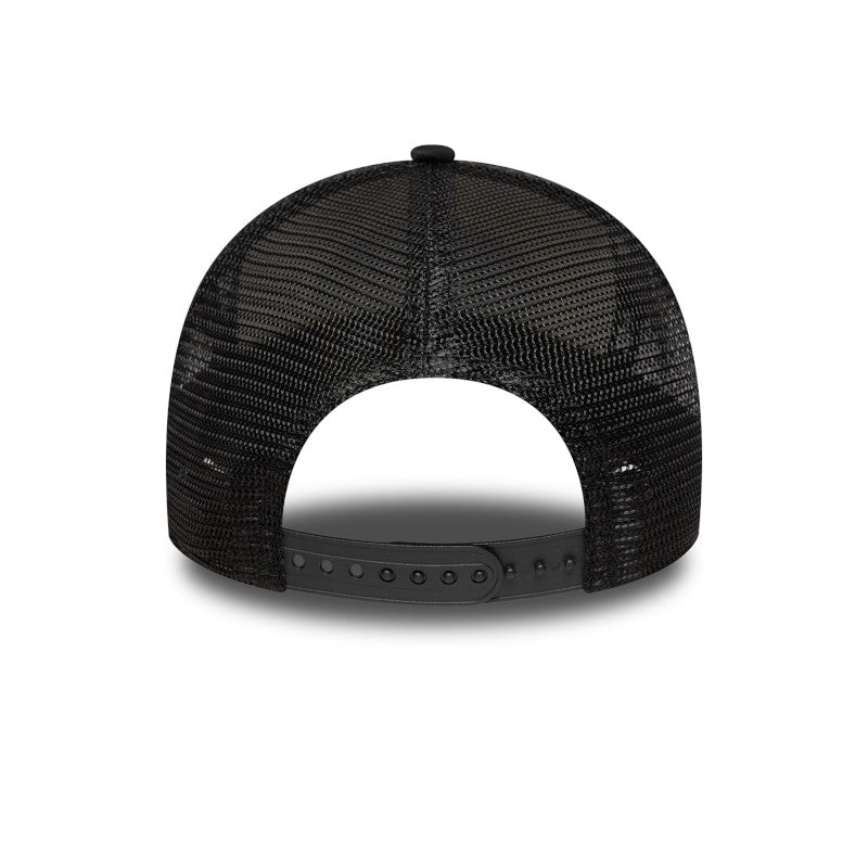 New Era Foam Patch Trucker Cap Vegas Gold Black