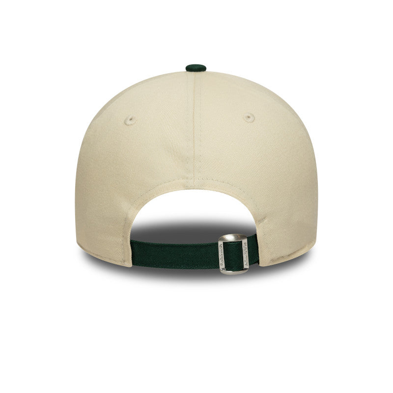 Garfield New Era 9TWENTY Strapback Cap Chrome Dk Green