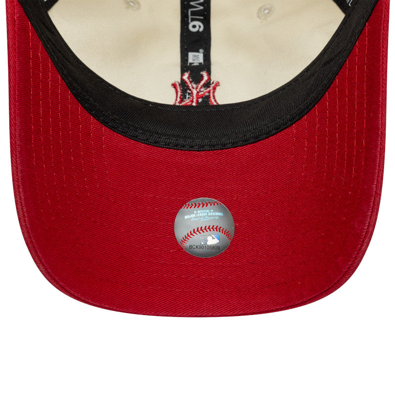 New York Yankees 9TWENTY Adjustable New Era Cap chrome red chrome
red Additional View