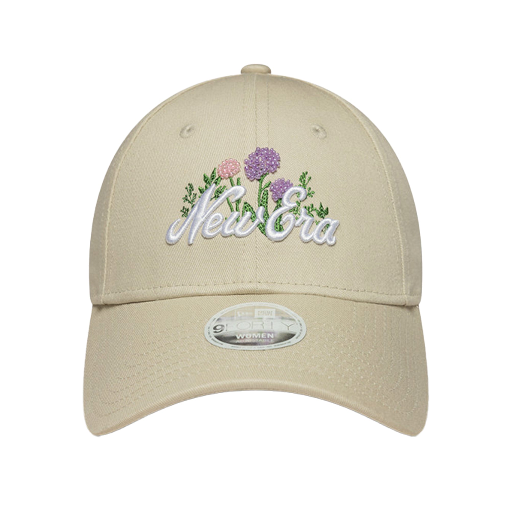 WMNS Beige 9TWENTY Beaded New Era Cap – JustFitteds