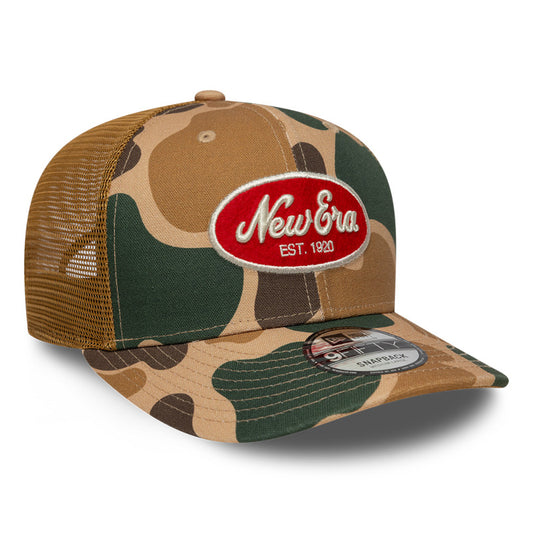 New Era Trucker Cap Duck Camo