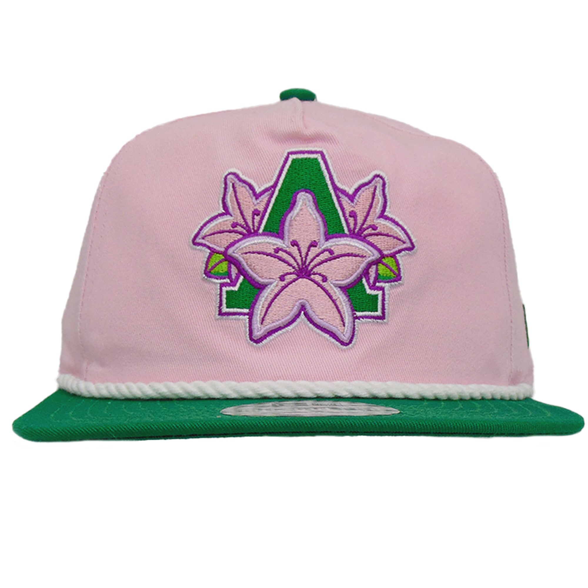 Augusta GreenJackets Azaleas JF Custom New Era GOLFER Cap Pink