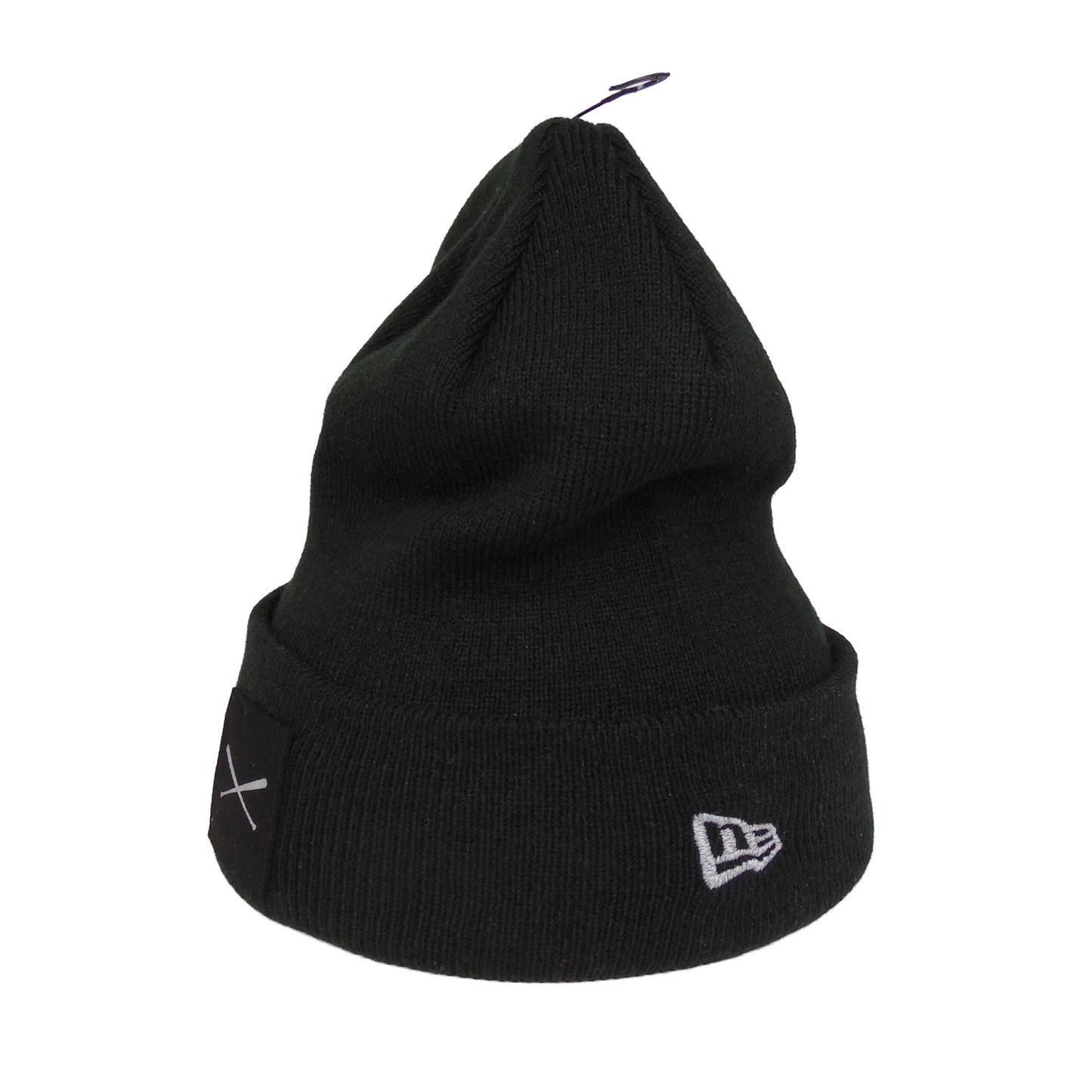 JustFitteds X New Era Cuff Beanie Black