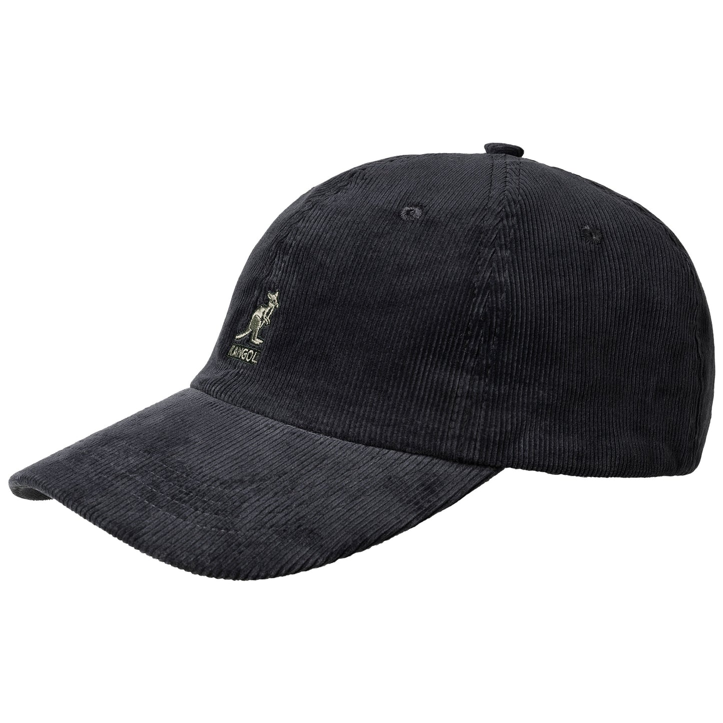Kangol Cord Baseball Cap Black
