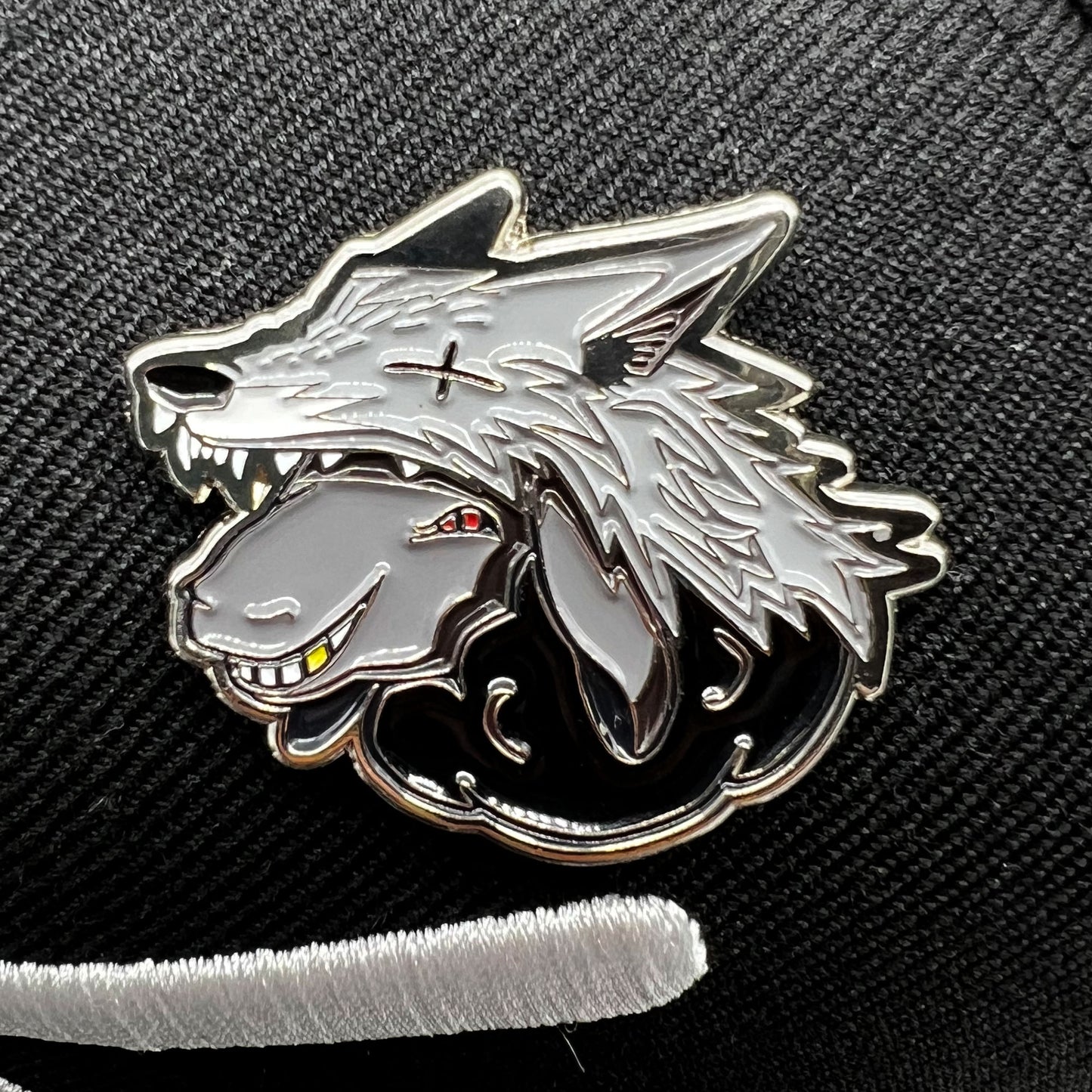 JustfFitteds False Flag Black Sheep Metal Pin