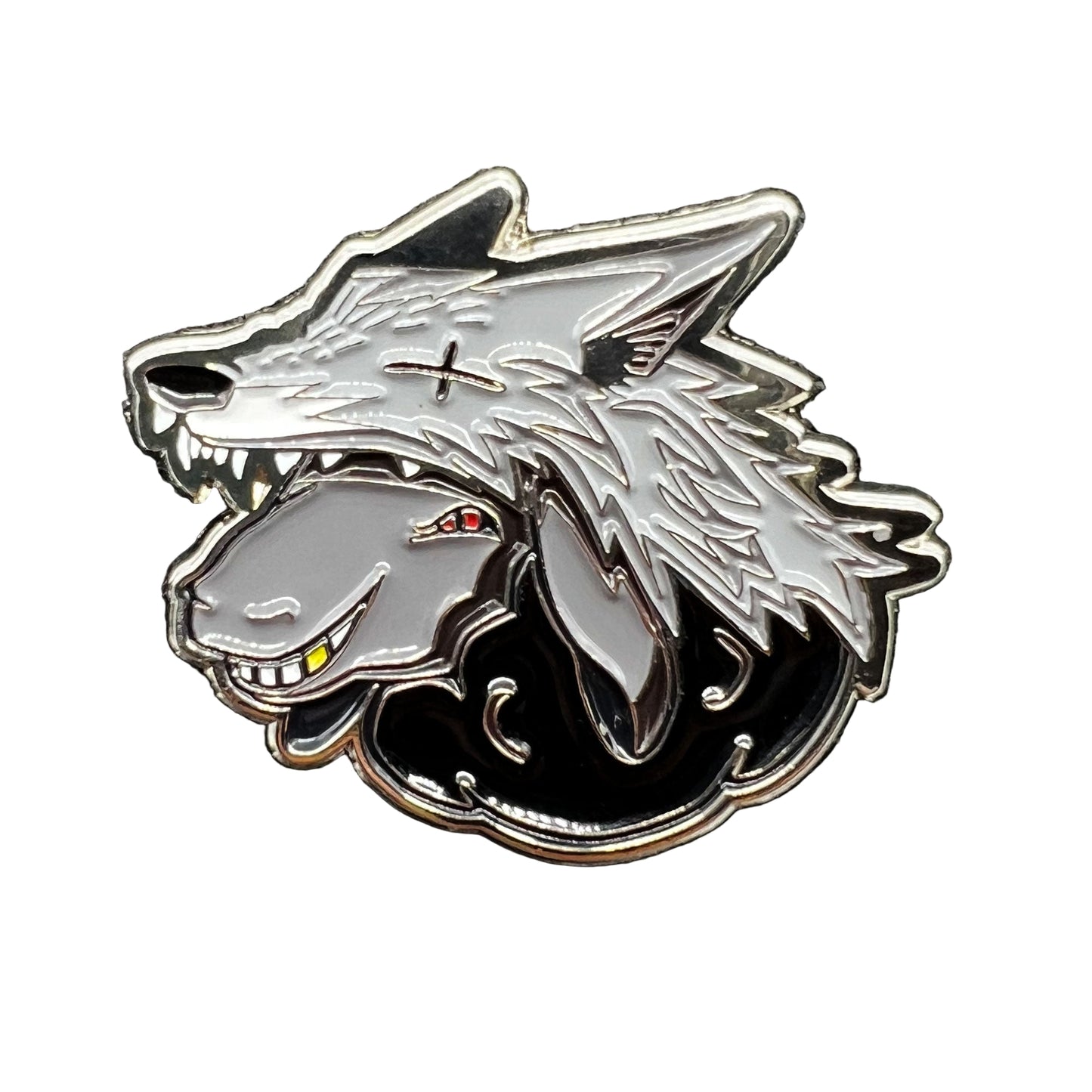 JustfFitteds False Flag Black Sheep Metal Pin