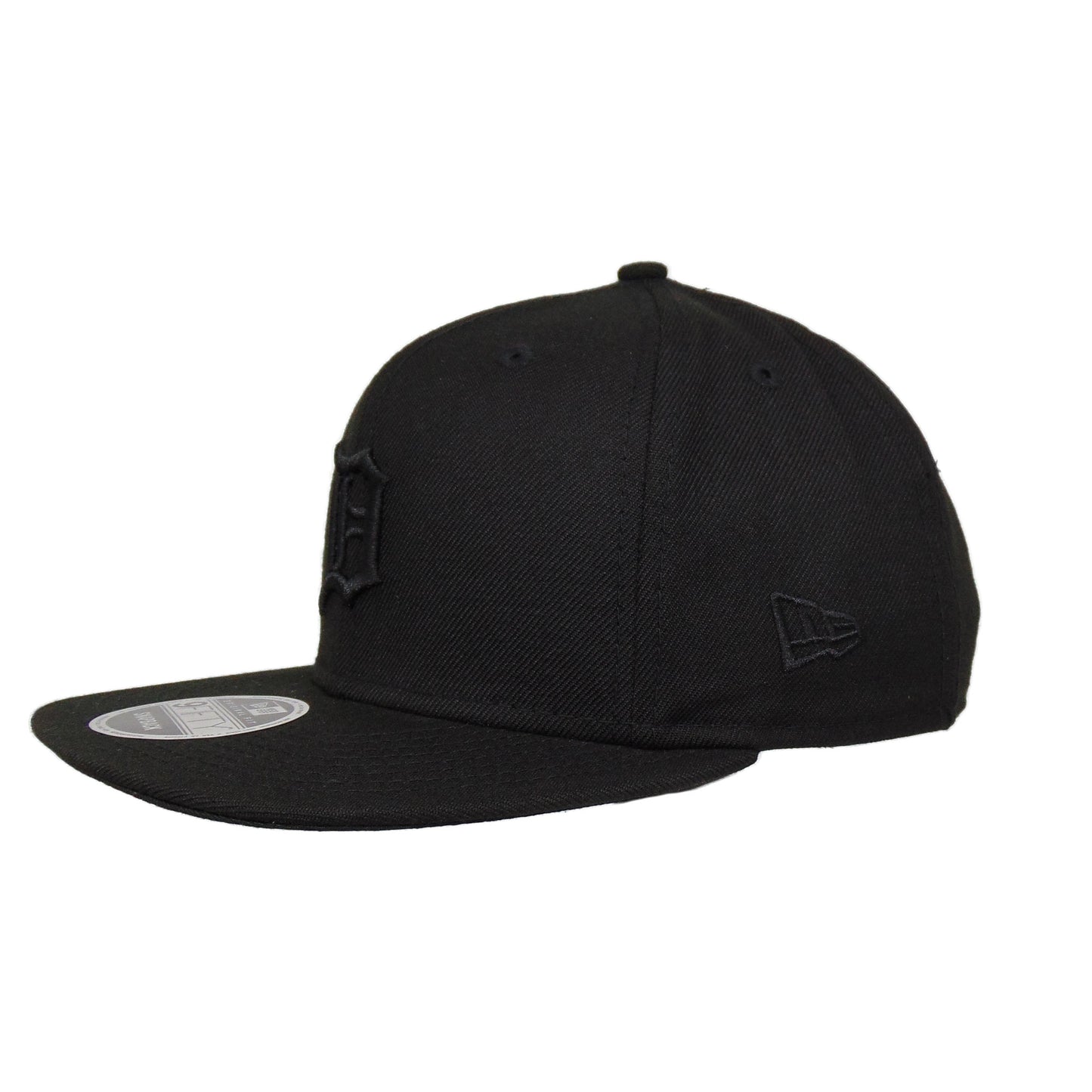 Detroit Tigers Custom New Era 9FIFTY Snapback Cap Triple Black
